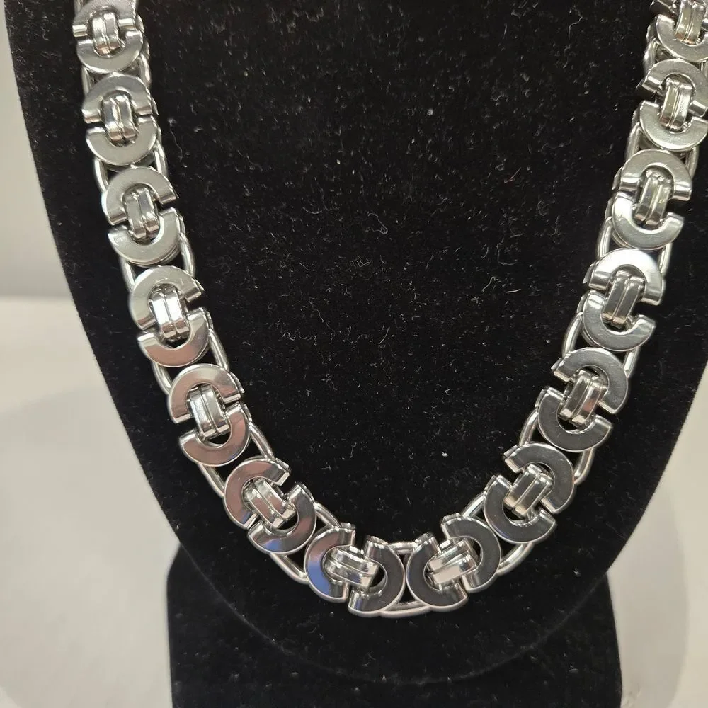Silver Chain Necklace 21